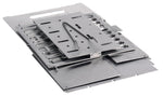 Gratar rabatabil din inox CAMP4 250x250x220 mm - EVONomad