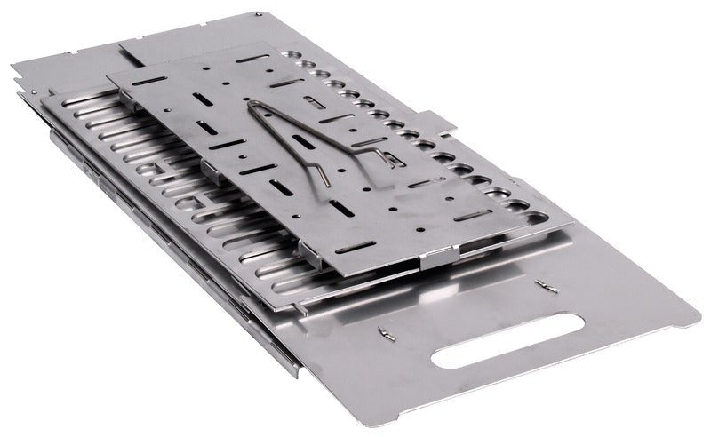 Gratar rabatabil din inox CAMP4 250x400x220 mm - EVONomad