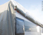 Husa de protectie pentru rulota PREMIUM, lungime 510 - 550 cm, pentru latimea rulotei de pana la 250 cm - EVONomad
