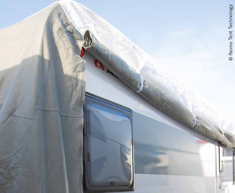 Husa de protectie pentru rulota PREMIUM, lungime 510 - 550 cm, pentru latimea rulotei de pana la 250 cm - EVONomad