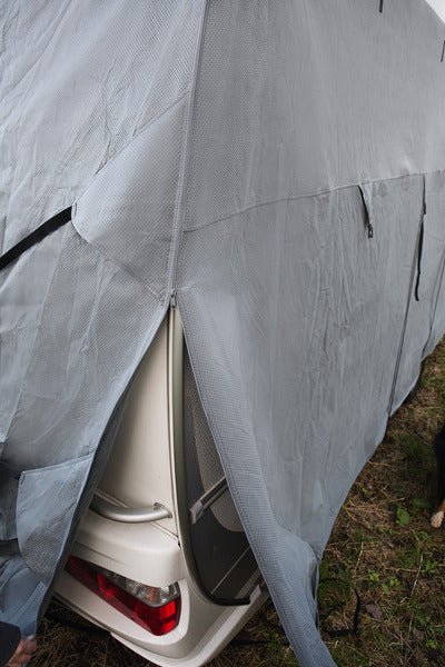 Husa de protectie rulota 640 x 230 x 220 cm - Gri - EVONomad