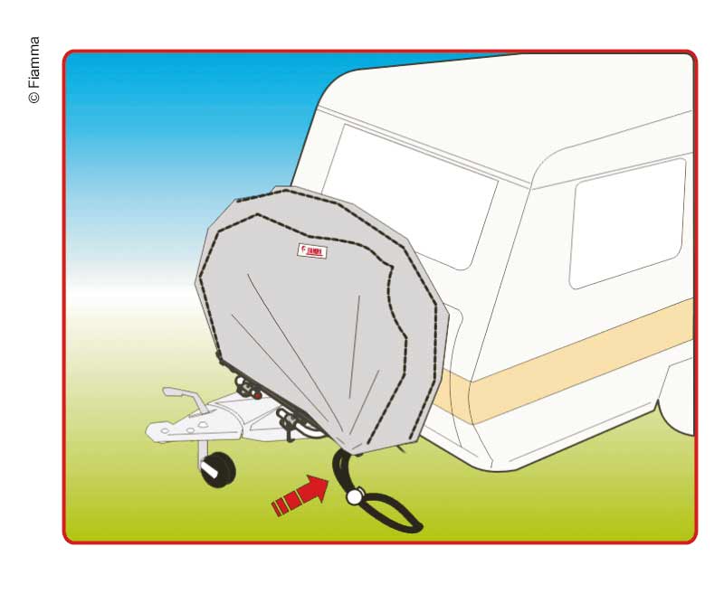 Husa pentru biciclete Bike Cover Caravan pentru 2 biciclete - EVONomad