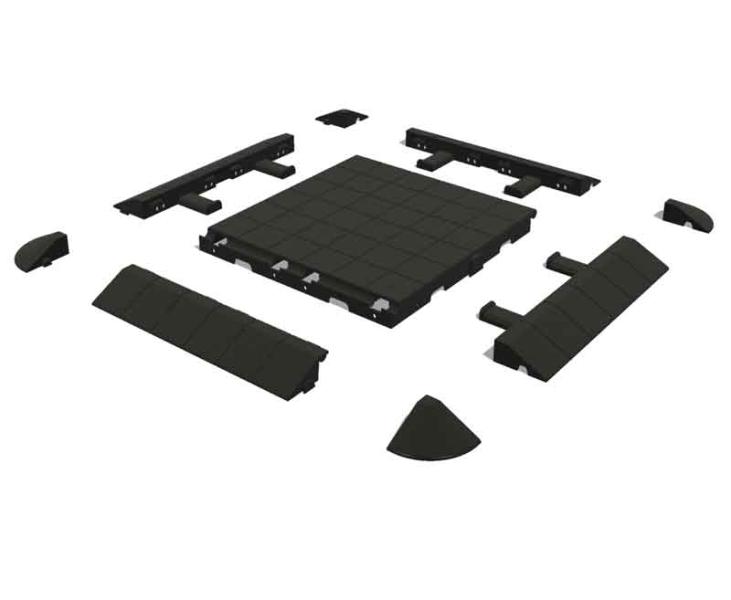Ikafloor element de colt pentru podea tesit - EVONomad