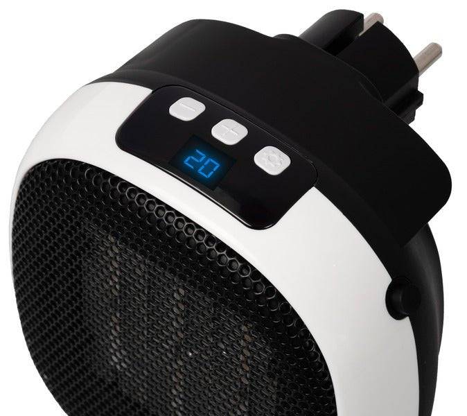 Încălzitor electric cu ventilator 230V Heat Plug-In 700W, priză - EvoNomad