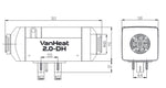 Incalzitor stationar diesel Carbest VanHeat 4.0 - DH 12V – 4 kW - EVONomad
