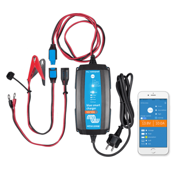 Incarcator de retea - Blue Smart IP65 Charger 12 10 + DC connector - EVONomad