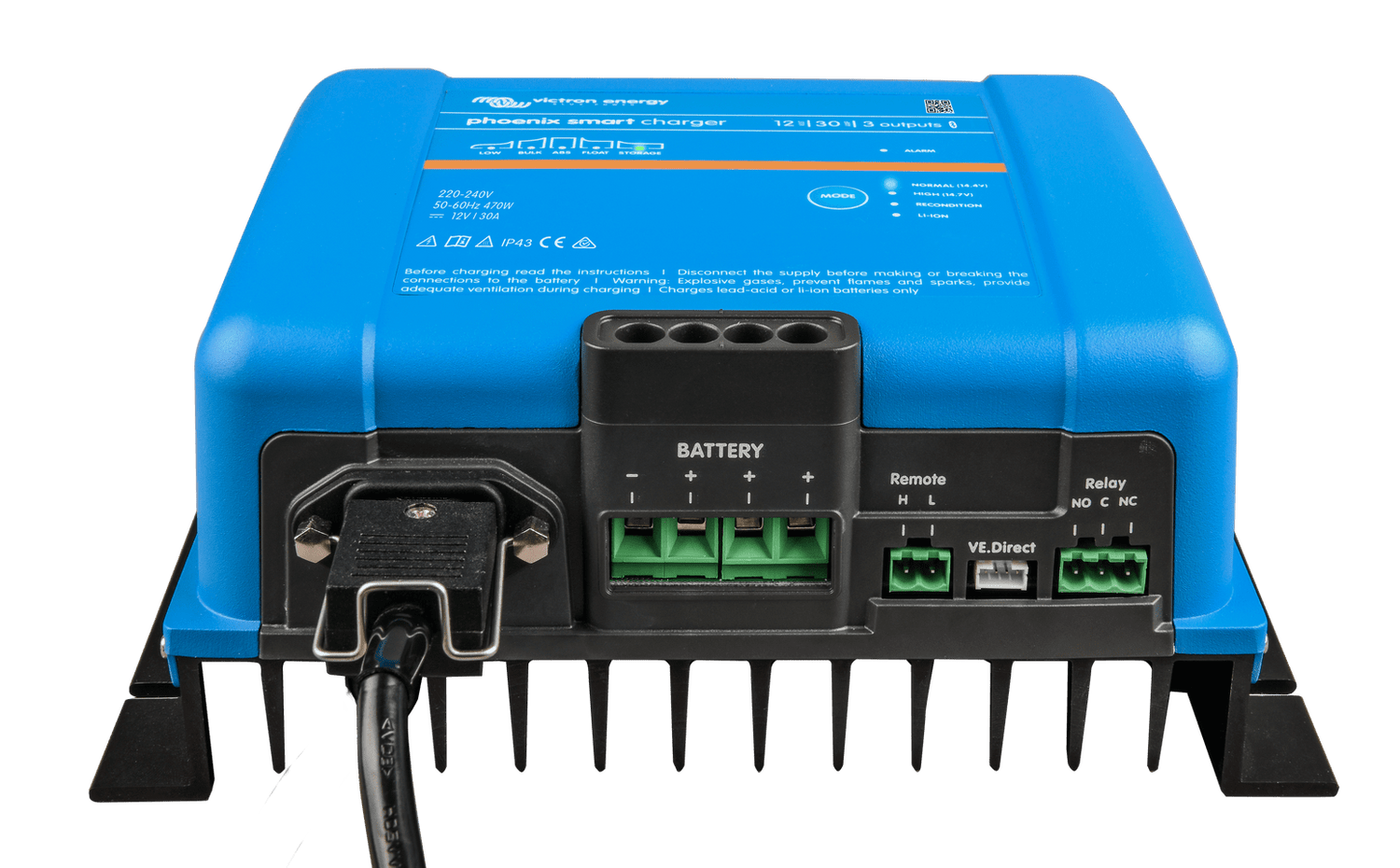 Incarcator de retea - Phoenix Smart IP43 Charger 12 30 (3) 120 240V - EVONomad