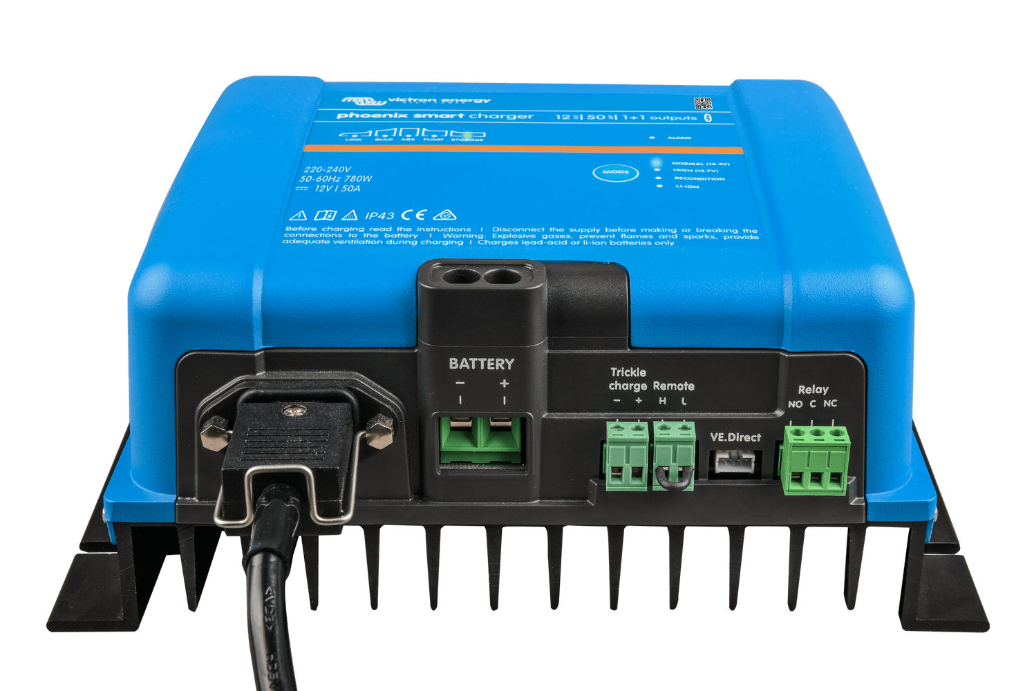 Incarcator de retea - Phoenix Smart IP43 Charger 12 50 (1+1) 120 240V - EVONomad