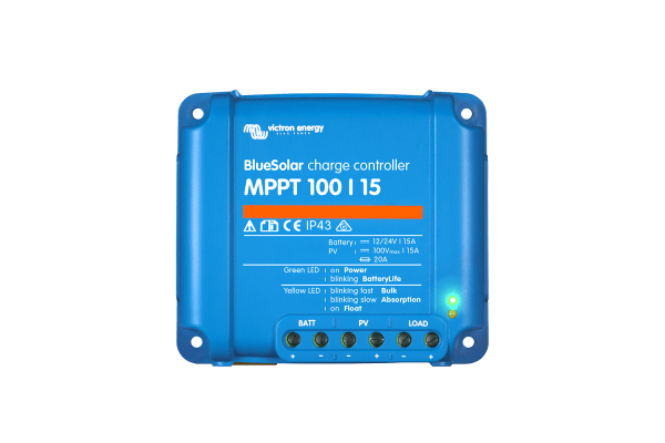 Incarcator solar 12V 24V 15A - BlueSolar MPPT 100 15 (12 24V - 15A) - EVONomad
