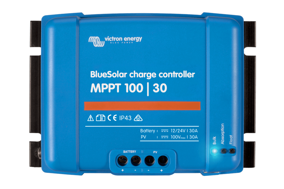 Incarcator solar 12V 24V 30A - BlueSolar MPPT 100 30 - EVONomad