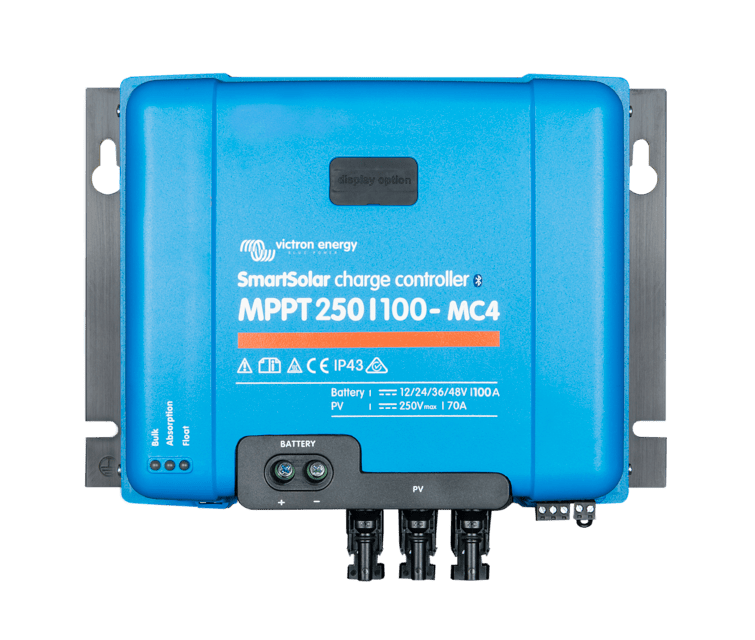Incarcator solar 12V 24V 48V 100A - SmartSolar MPPT 250 100 - MC4 VE.Can - EVONomad