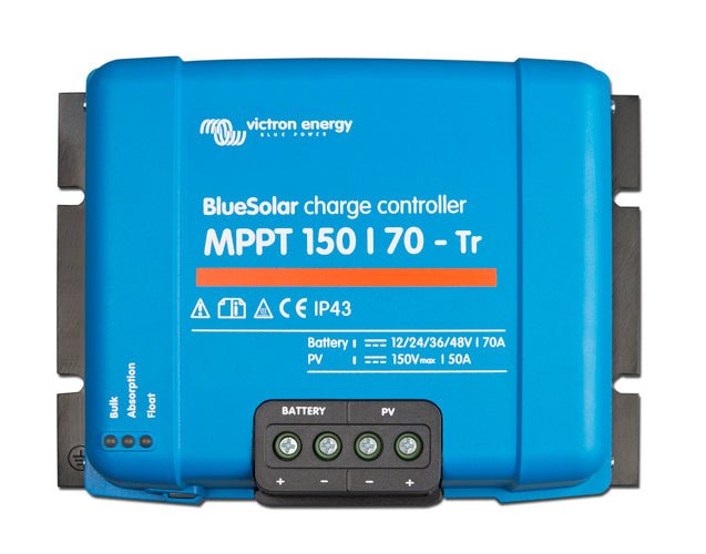 Incarcator solar 12V 24V 48V 70A - BlueSolar MPPT 150 70 - Tr - EVONomad