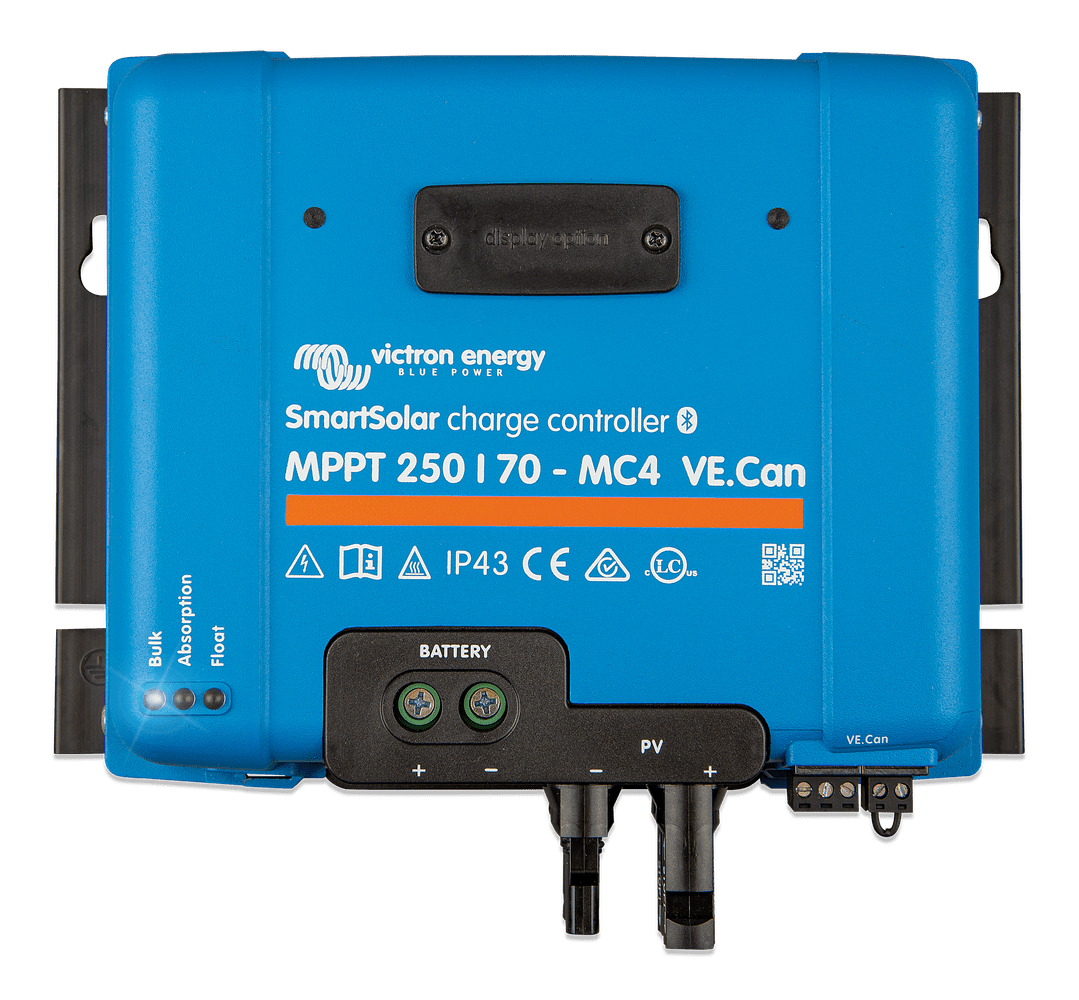 Incarcator solar 12V 24V 48V 70A - SmartSolar MPPT 250 70 - MC4 VE.Can - EVONomad