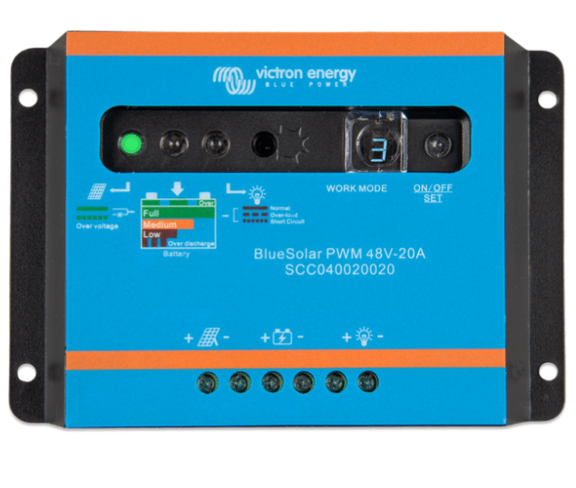 Incarcator solar 48V 20A - BlueSolar PWM - Light 48V - 20A - EVONomad
