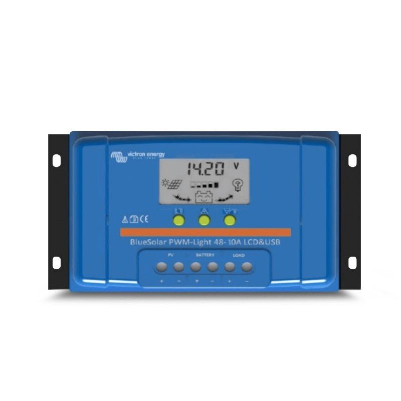 Incarcator solar LCDUSB 48V - 10A - BlueSolar PWM - LCDUSB 48V - 10A - EVONomad