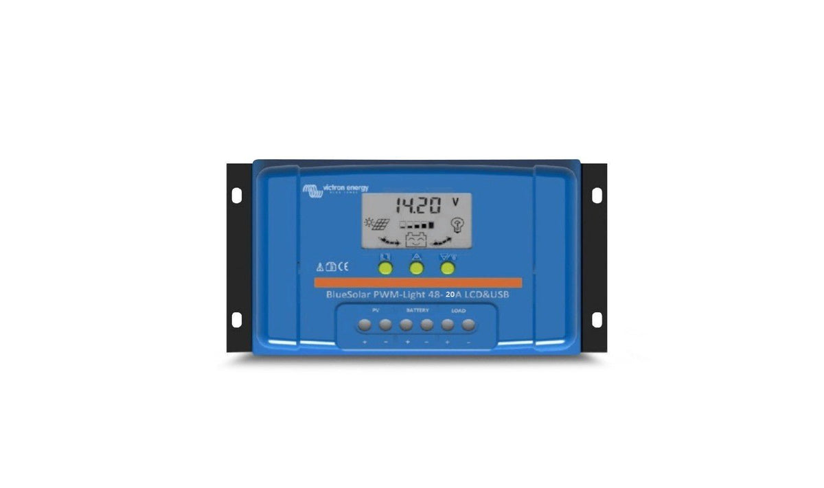 Incarcator solar LCDUSB 48V - 20A - BlueSolar PWM - LCDUSB 48V - 20A - EVONomad