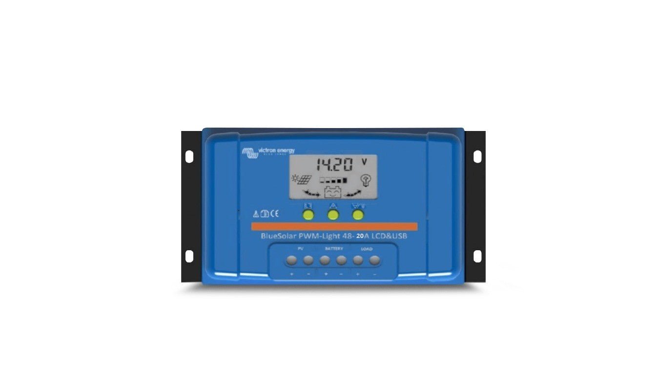 Incarcator solar LCDUSB 48V - 20A - BlueSolar PWM - LCDUSB 48V - 20A - EVONomad