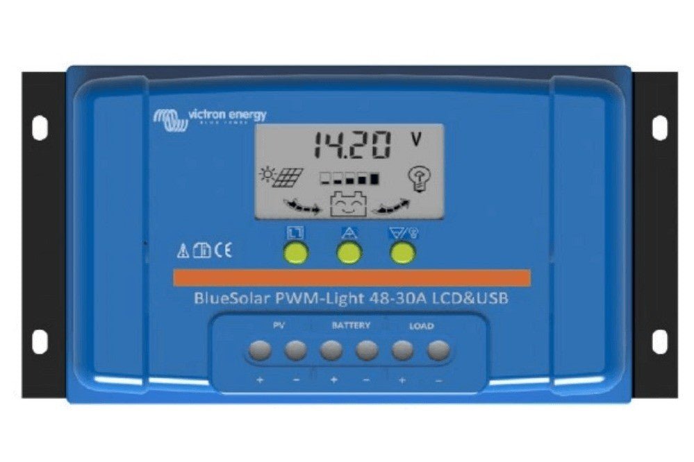 Incarcator solar LCDUSB 48V - 30A - BlueSolar PWM - LCDUSB 48V - 30A - EVONomad