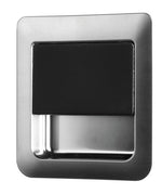 Inchidere 55 x 59 mm pentru grosimi usi 12 - 18 mm - crom mat / negru - EVONomad