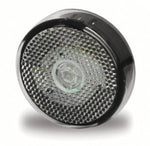 Indicator LED 12V 1W transparent cu reflector - EVONomad