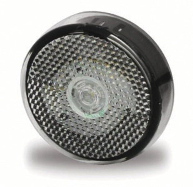 Indicator LED 12V 1W transparent cu reflector - EVONomad