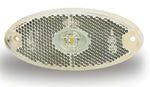 Indicator LED, 12V, 1W, transparent, IP67 spate - EVONomad