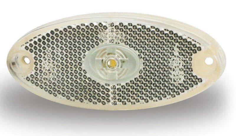 Indicator LED, 12V, 1W, transparent, IP67 spate - EVONomad