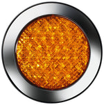Indicator LED, 12V, 3/W galben IP67 cablu 500 mm - EVONomad