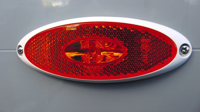 Indicator LED lateral suprafata 12V, baza alba SB - EVONomad