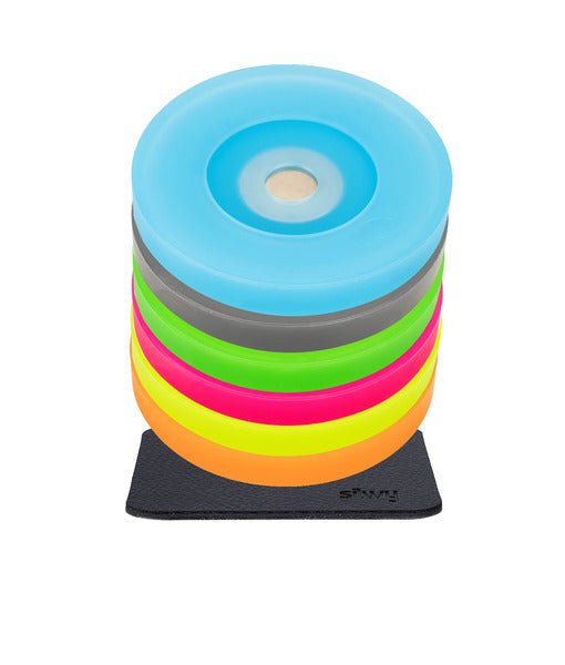 Inel magnetic pentru pahar cu picior - set de 6 - EVONomad