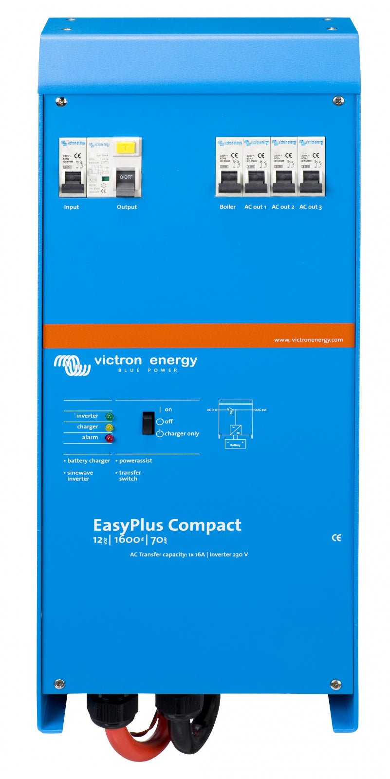 Invertor charger solar 12V 1600VA - EasyPlus C 12 1600 70 - 16 - EVONomad