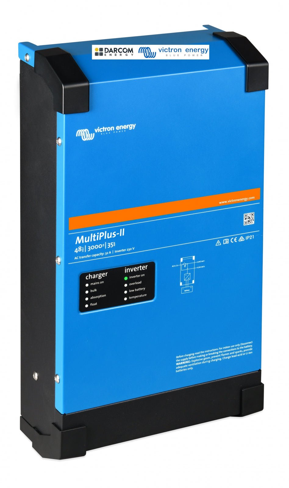 Invertor cu charger 48V 3000VA - MultiPlus II 48 3000 35 - 32 - EVONomad