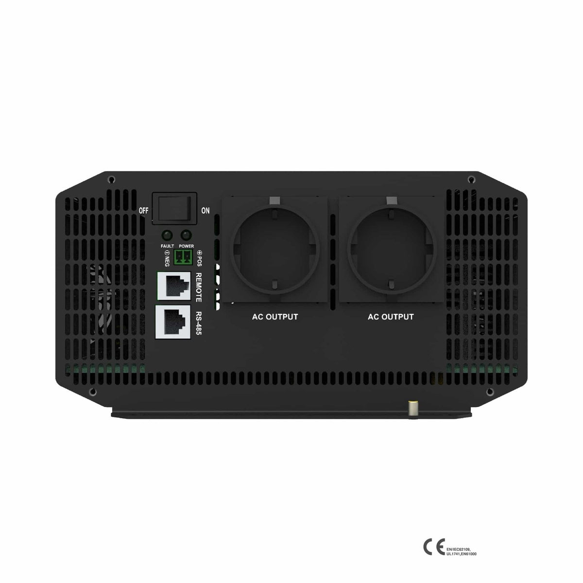 Invertor de tensiune sinus pur de la Epever - 12V/2000W - EVONomad