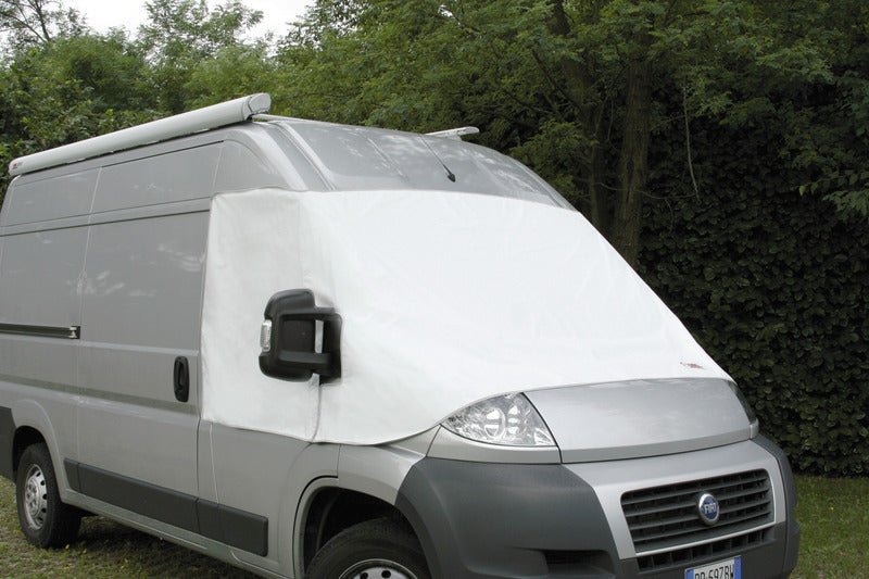 Izolatie de vara pentru geamuri fata si laterale Fiat Ducato din 2007 - EVONomad