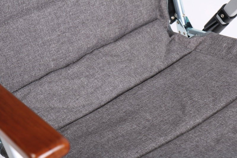 Joplin Luxury - Scaun pliant tapitat cu cadru din aluminiu - EVONomad