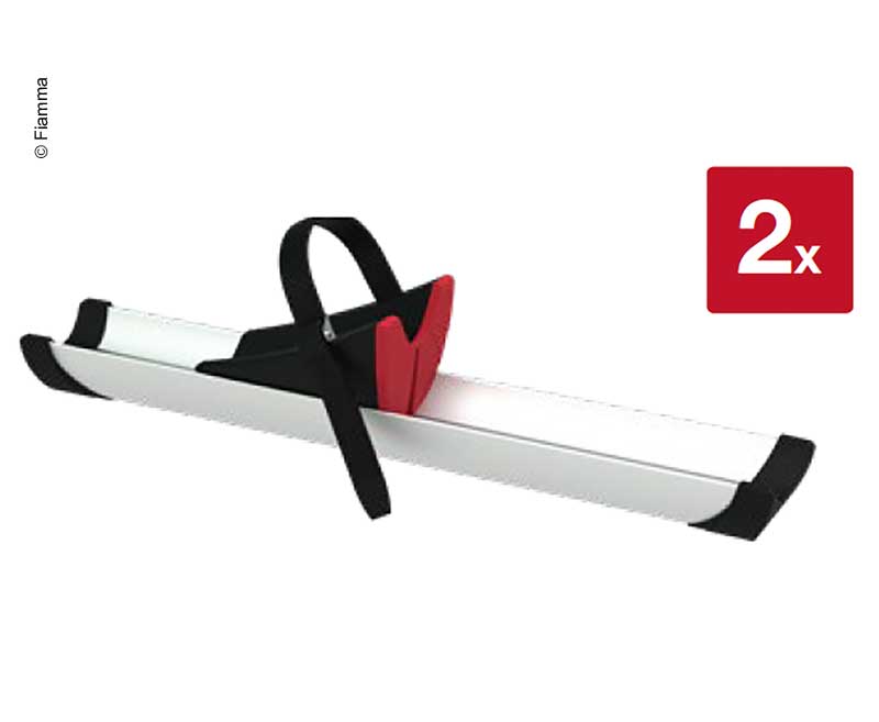 Kit Rail Premium 48, a patra sina din doua parti Carry - Bike VW T5/T6 Pro argintiu - EVONomad