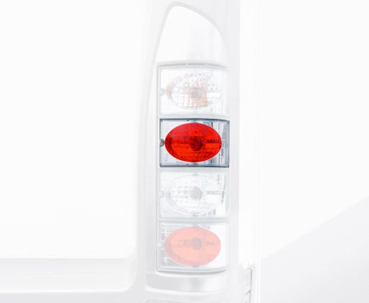 Lampa spate cu lumina de frana fara marcaje laterale - crom - EVONomad