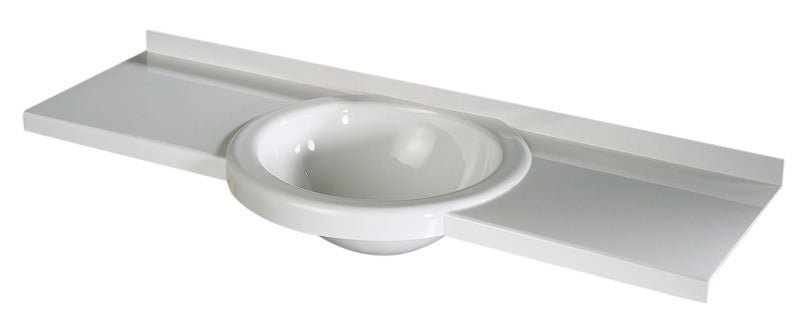 Lavoar de design 900 x 270mm, alb - EVONomad