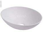 Lavoar oval alb, dimensiuni: 400x290 mm, H135 mm - EVONomad