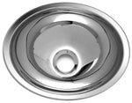 Lavoar oval din otel inoxidabil 340 - EVONomad