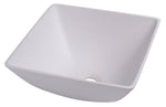 Lavoar patrat alb, dimensiuni: 290x290mm H135mm - EVONomad