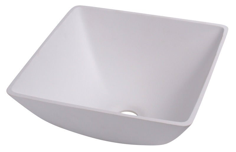 Lavoar patrat alb, dimensiuni: 290x290mm H135mm - EVONomad