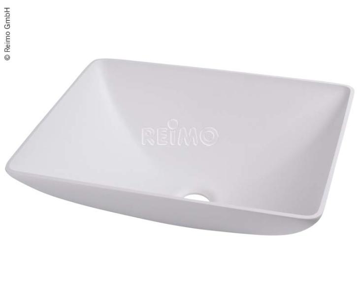 Lavoar patrat alb, dimensiuni: 350x260mm H135mm - EVONomad