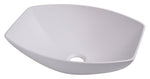 Lavoar semioval alb, dimensiuni: 400x300mm H135mm - EVONomad