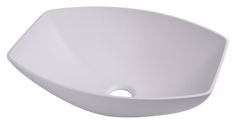 Lavoar semioval alb, dimensiuni: 400x300mm H135mm - EVONomad