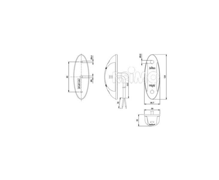 LED ceata spate 6W - EVONomad