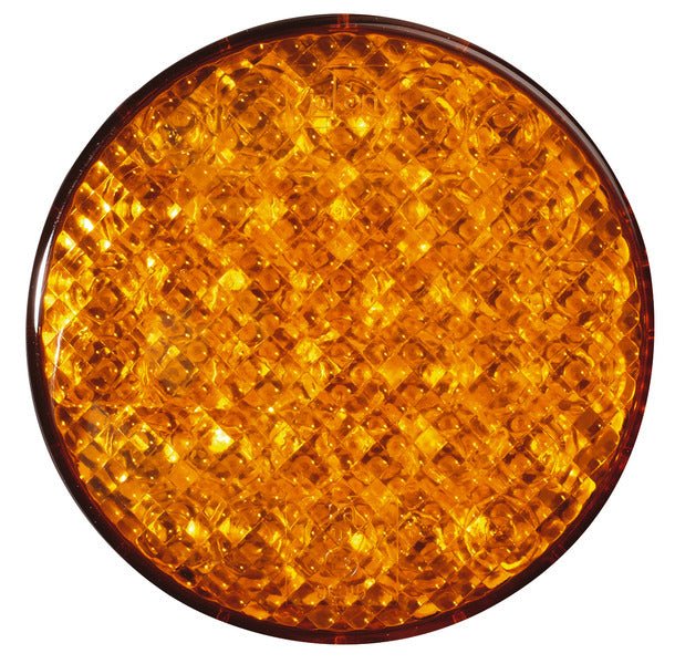 Lumina intermitenta LED Cat2 12V 3W galben IP67, cablu 500 mm - EVONomad