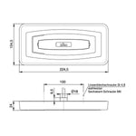 Lumina multifunctionala LED - 9 - 32 V - Rosu - EVONomad