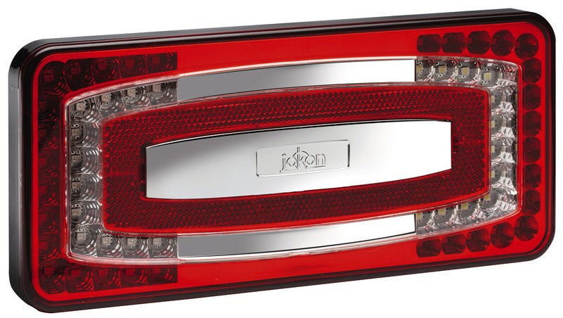 Lumina multifunctionala LED - 9 - 32 V - Rosu - EVONomad