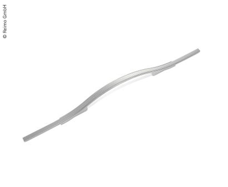 Maner dulap argintiu, lacuit mat, lungime 160mm - EVONomad